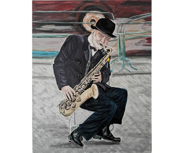 ストリートミュージシャン サックス奏者 RinaArtSK によるオリジナル