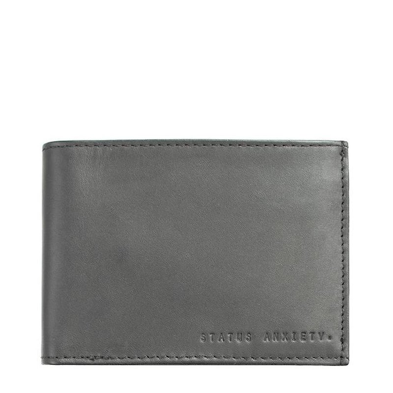 NOAH Short Clip_Slate/ Stone Gray - Wallets - Genuine Leather Gray