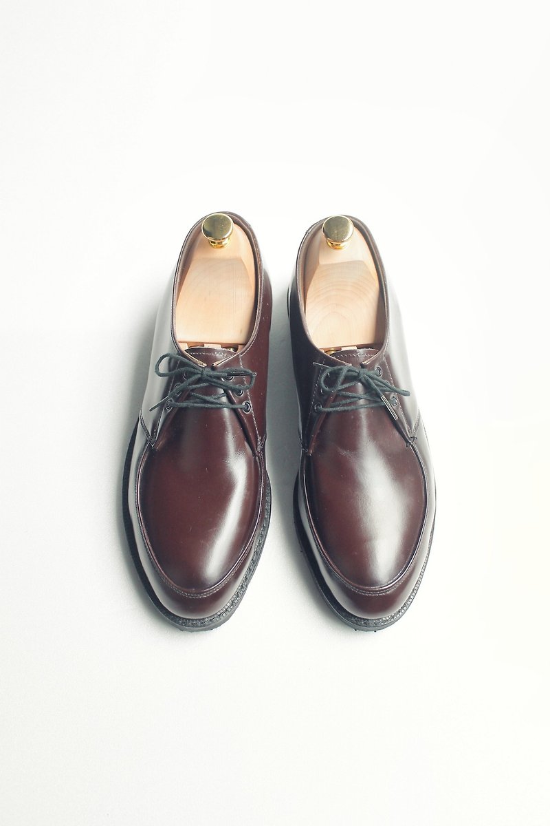 70s American Vintage work shoes | Thom McAn Cloud Club US 8.5E EUR 41 -Deadstock - รองเท้าบูธผู้ชาย - หนังแท้ สีแดง