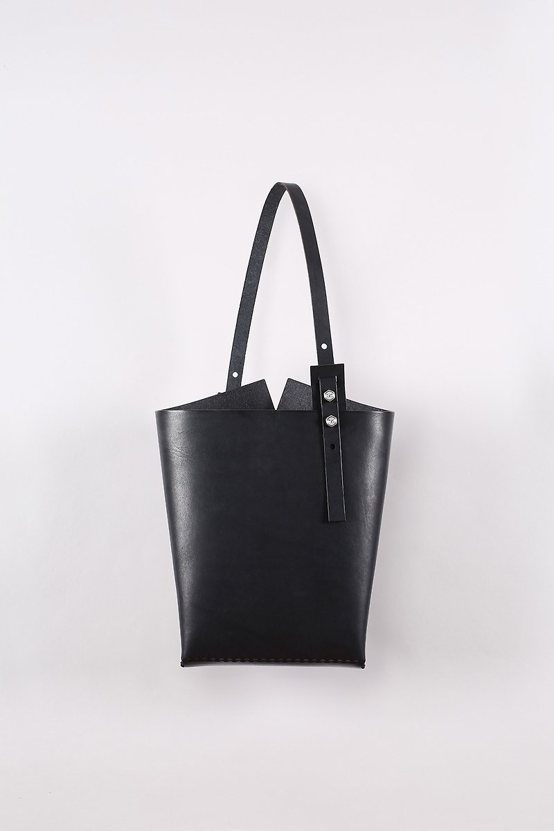 Twins Mini_DIY Leather Tote Bag【DIY Packag】 - Leather Goods - Genuine Leather 