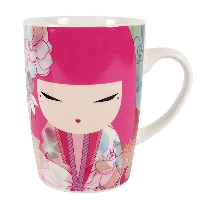 Mug-Tomomi's loyal friend [Kimmidoll Cup-Mug] - แก้วมัค/แก้วกาแฟ - ดินเผา สึชมพู