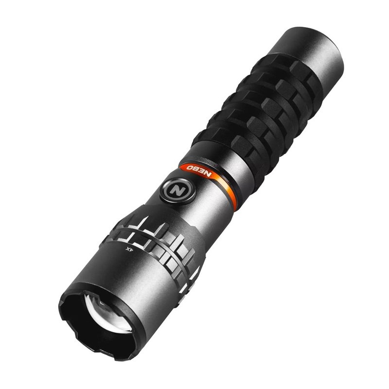 【NEBO】Extreme series sliding dual-purpose flashlight-USB rechargeable 2000 lumens IP67 - ชุดเดินป่า - โลหะ สีดำ