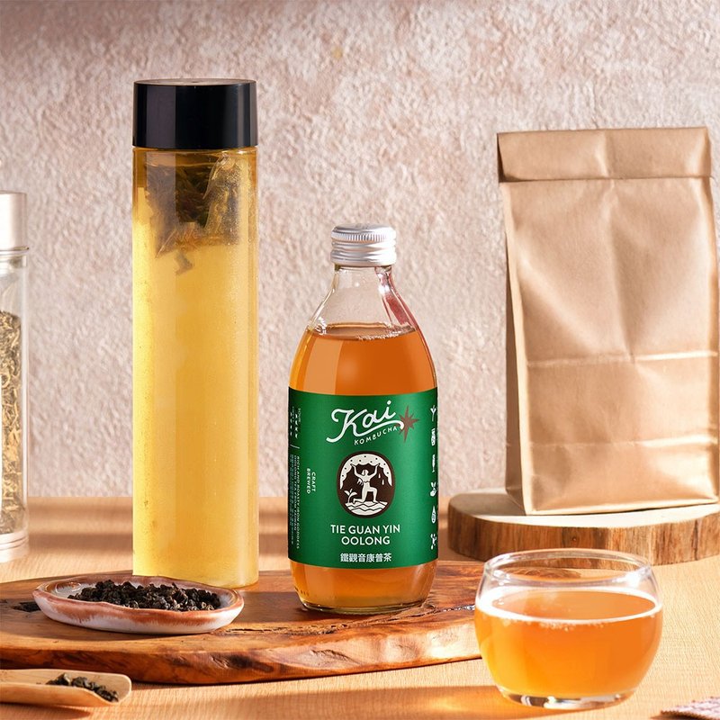 【Kai】鐵觀音康普茶 330ml*12瓶 - 養生/保健食品/飲品 - 新鮮食材 多色