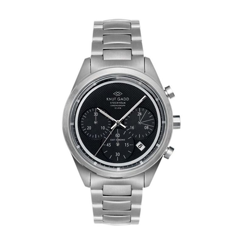 【換季特賣】瑞典設計手錶 Cult Chrono 三眼計時手錶 TPA-0012 - 男錶/中性錶 - 其他金屬 銀色