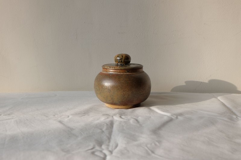 釉彩陶罐 - 擺飾/家飾品 - 陶 咖啡色
