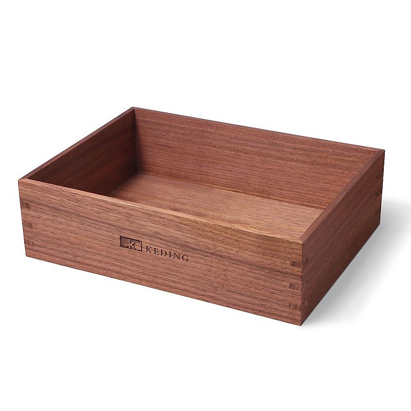 Walnut box/storage box - กล่องเก็บของ - ไม้ สีนำ้ตาล