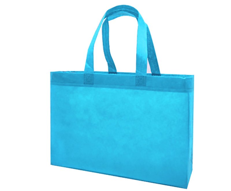 加購 - 淺藍色不織布袋 - 小 - 包裝材料 - 其他人造纖維 藍色