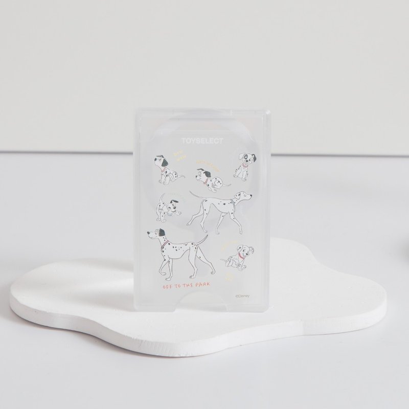 Disney Cats And Dogs-101忠狗款散步亂花MagSafe磁吸卡片夾 - 手機配件 - 塑膠 多色