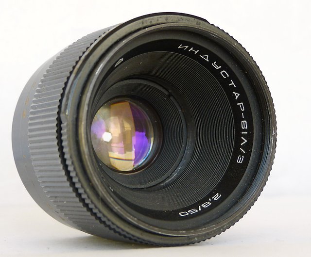 tested Industar-61L/Z LZ 2.8/50 USSR macro lens for SLR M42 LZOS