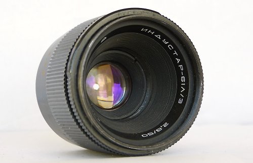 Russian photo tested Industar-61L/Z LZ 2.8/50 USSR macro lens for SLR M42 LZOS Zenit