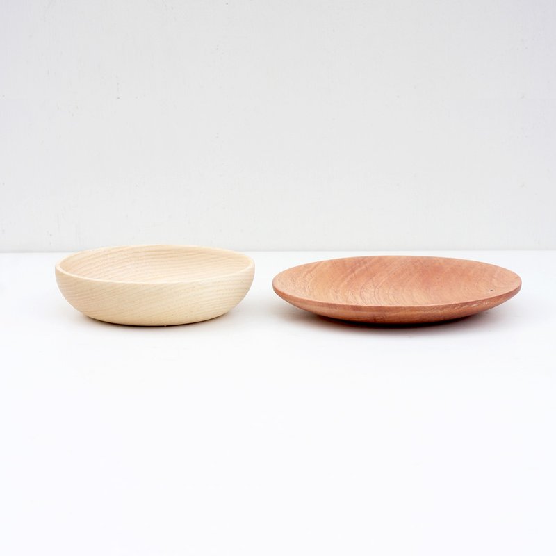 Wooden Plate sets 12cm and 15cm - จานและถาด - ไม้ 