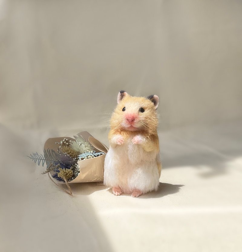 Customized pet wool felt realistic mouse - หมอน - ขนแกะ 