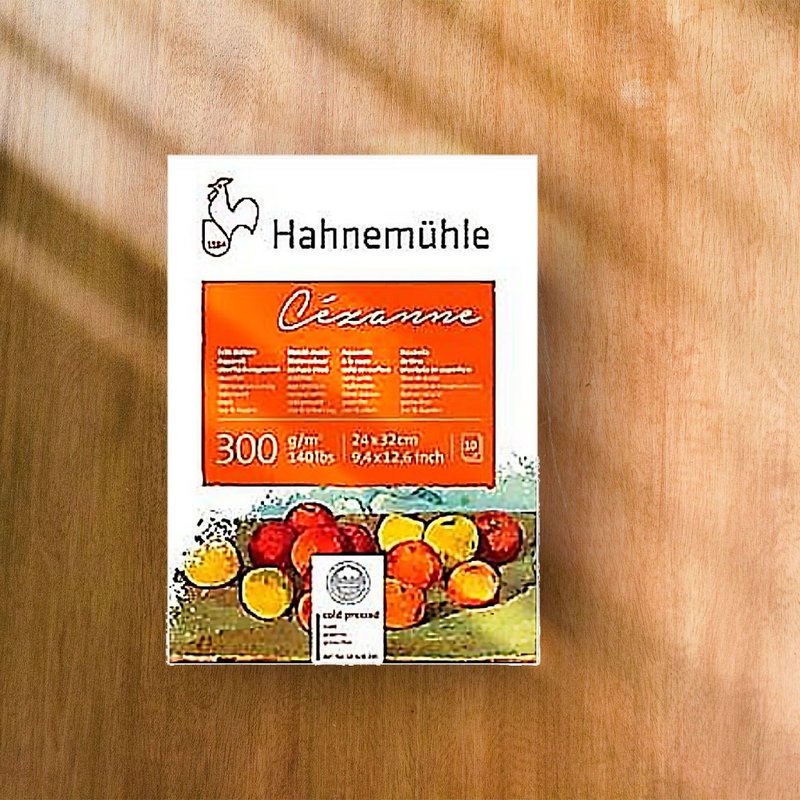德國 HAHNEMUHLE  Cezanne水彩紙/24*32cm/300gsm-霧面 - 插畫/繪畫/寫字 - 紙 白色