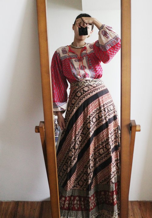 70s wrap skirt pattern best sale