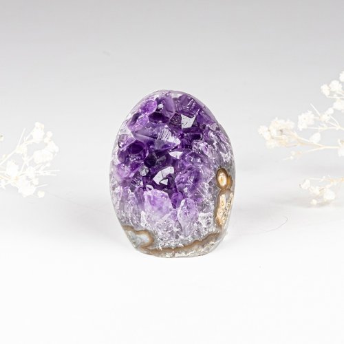 石之王 King Stones - 水晶天然石飾品、原礦 ESP 拇指晶鎮 3170128 開運小物紫水晶 小資族輕鬆入手