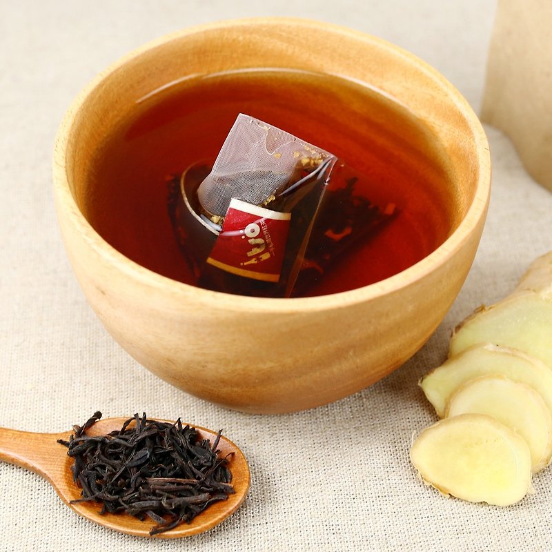 Taiwan Old Ginger Black Tea Tea Bags 10 into/bag Group buy companion gift - ชา - อาหารสด ขาว
