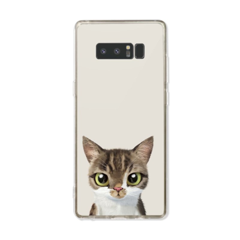 Samsung Galaxy Note 8 Transparent Slim  - Phone Cases - Plastic 