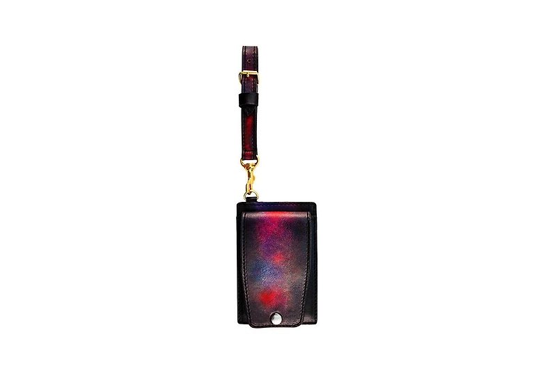 ACROMO Pass Holder - ID & Badge Holders - Genuine Leather Multicolor