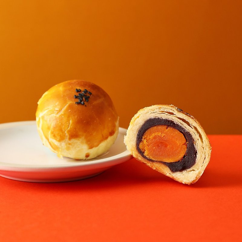 【Elitfun】Egg Yolk Crisp‧ Limited Edition Golden Gift Box - Cake & Desserts - Fresh Ingredients Pink