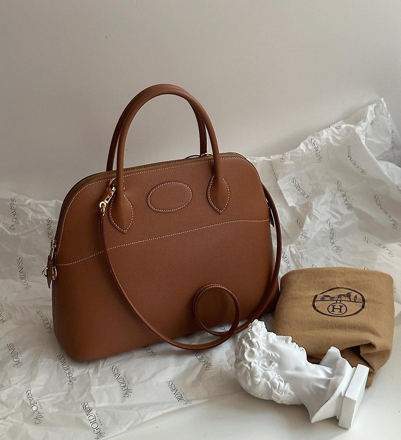 Second-hand bag Hermes Bolide 31 - Handbags & Totes - Genuine Leather Brown