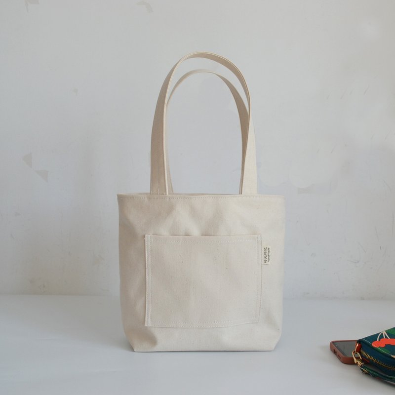 Minimalist walking bag / original color / washable - Handbags & Totes - Cotton & Hemp 