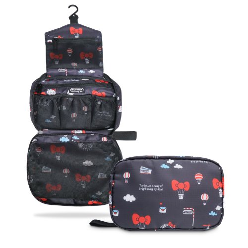 murmur murmur旅行收納三摺盥洗包 | Hello Kitty 熱氣球