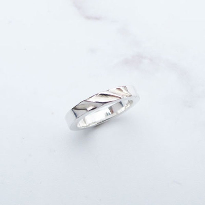 Big staff Taipa [manual × custom × DIY] twill sterling silver female ring can come to the store DIY can be mastered - General Rings - Sterling Silver Silver