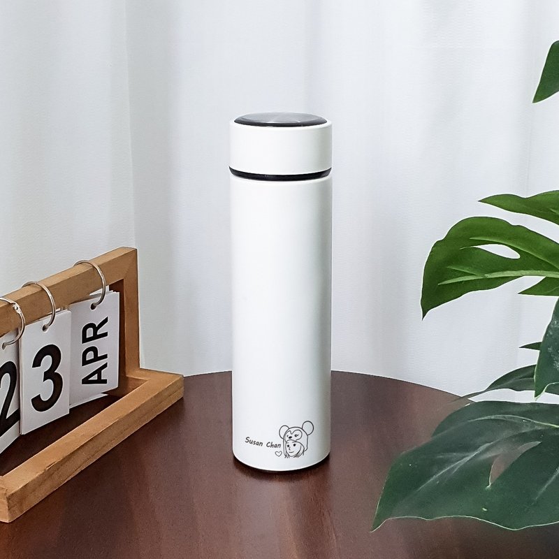 Customized thermos cup, tea and water separation kettle, holiday customized gift - กระบอกน้ำร้อน - โลหะ 