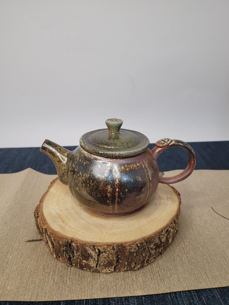柴燒正把壺  柴燒茶壺  柴燒功夫茶壺  柴燒中式茶壺 - 茶壺/茶杯/茶具 - 瓷 