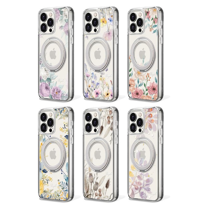 apbs iPhone 14/13系列 軍規360旋轉磁吸立架手機殼-多圖可選1 - 手機殼/手機套 - 其他材質 多色