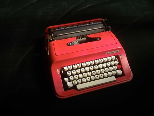 老時光OLD-TIME Vintage & Classic & Deco 【老時光 OLD-TIME】早期南斯拉夫紅色打字機R-5