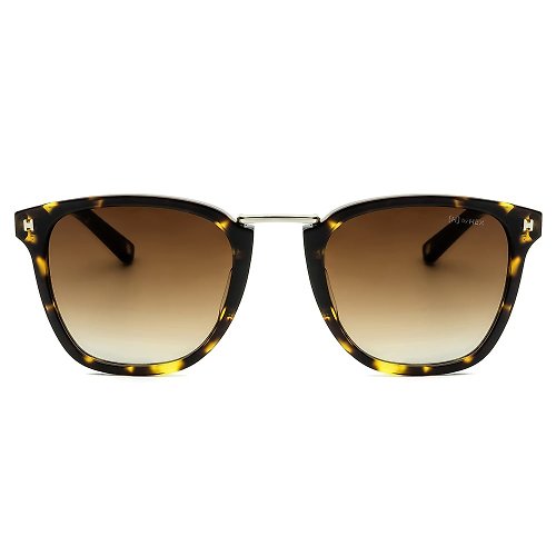 HEX Eyewear 墨鏡 | 太陽眼鏡 | 褐色玳瑁方框 | 台灣製 | 膠框眼鏡