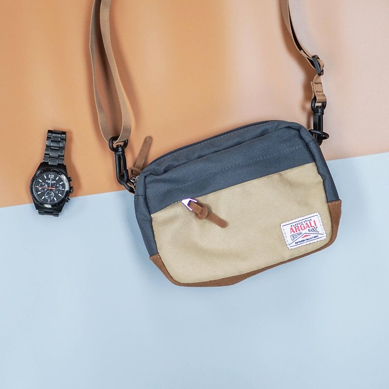 Argali Lynx Waist Bag DARK GERY x KHAKI - Messenger Bags & Sling Bags - Other Materials Brown