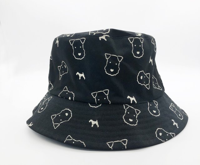 Wire Fox Terrier Bucket Hat Wire Fox Terrier Bucket Hat