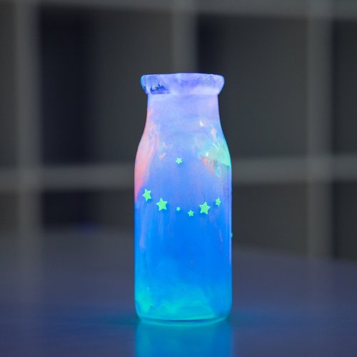 星空のボトル手作りギフトボックスセットユニバースボトルギャラクシーアンプラグドルミナスロマンティックDIY