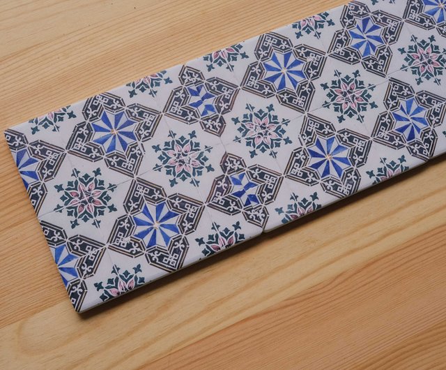 ポルトガルのタイルコースターlC-2lリスボンでタイルパターンを