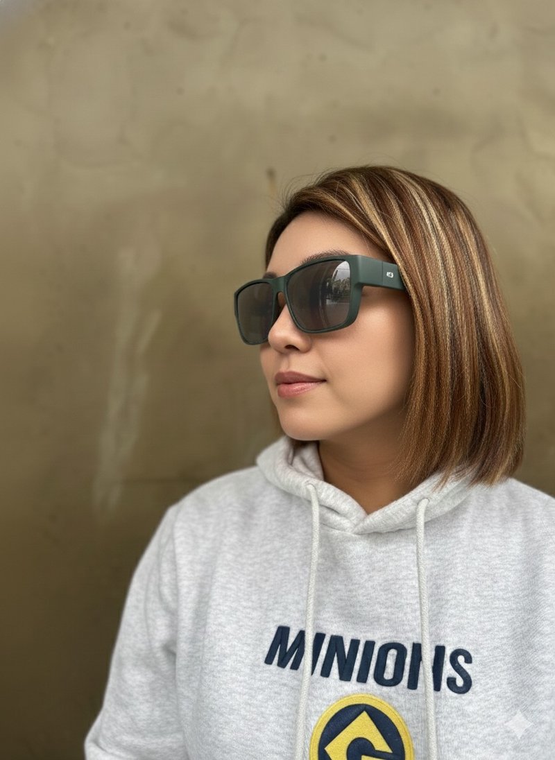 OverFit Sunglasses - แว่นกันแดด - พลาสติก หลากหลายสี