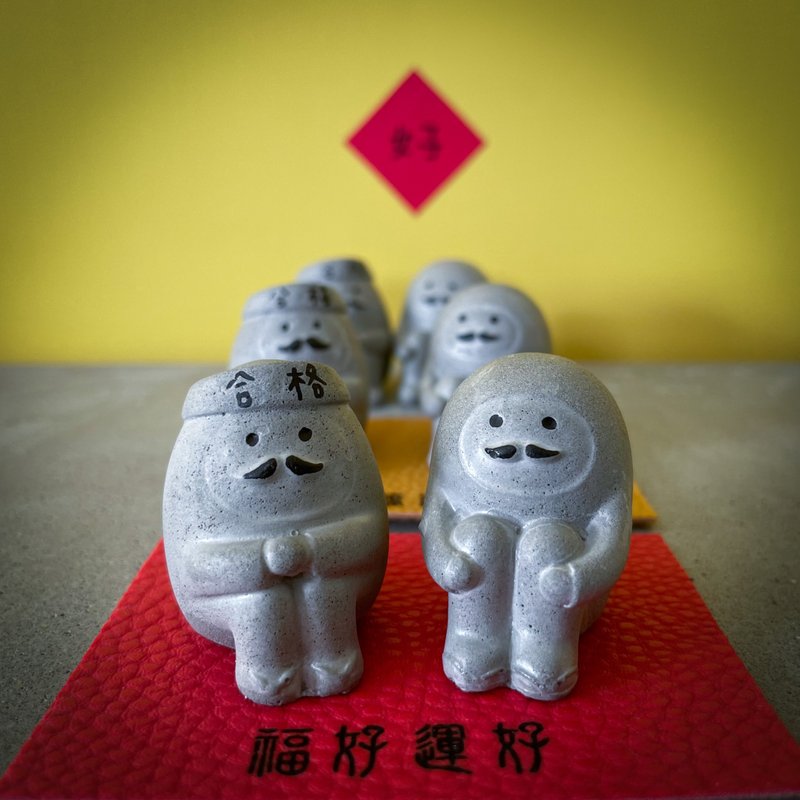 水泥製 小福匠組 - 擺飾/家飾品 - 水泥 灰色