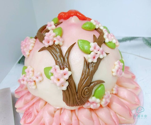 桃のbirthday cakeセット♪ 桃のbirthday cakeセット♪