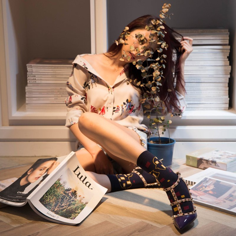 【私語】機能設計襪(女款) - 襪子 - 其他材質 多色