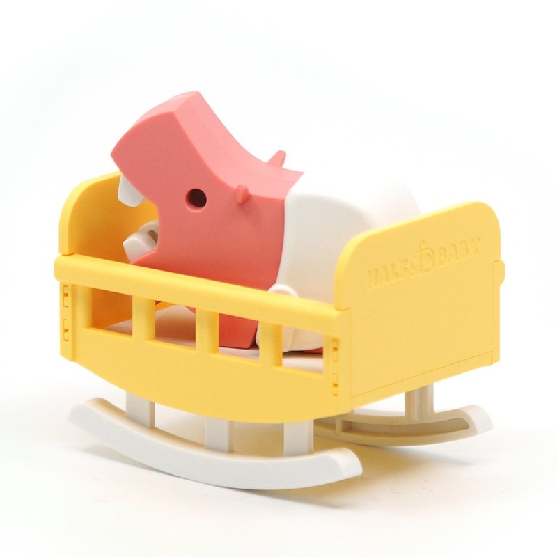 Halftoys Baby Animal 河馬STEAM教育玩具 - 擺飾/家飾品 - 塑膠 多色