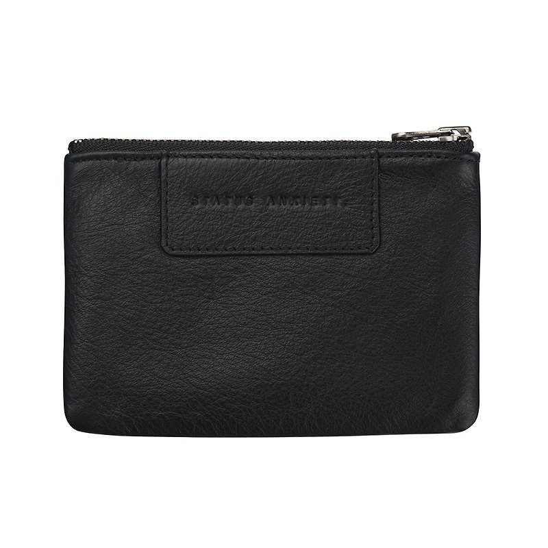 ANARCHY Flat Clip _Black / Black - Wallets - Genuine Leather Black