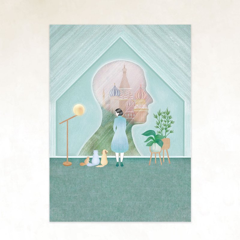 Journey ⁄ 1月 / カード - はがき・メッセージカード - 紙 多色