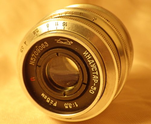 geokubanoid INDUSTAR-50 50mm f3.5 鏡頭 M39 LTM 適用於 Leica Zorki FED