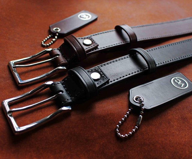 VULCAN Belt 30mm Narrow Suit Belt] Italian Walpier Factory Saddle Leather  Multicolor - Shop twvulcan Belts - Pinkoi