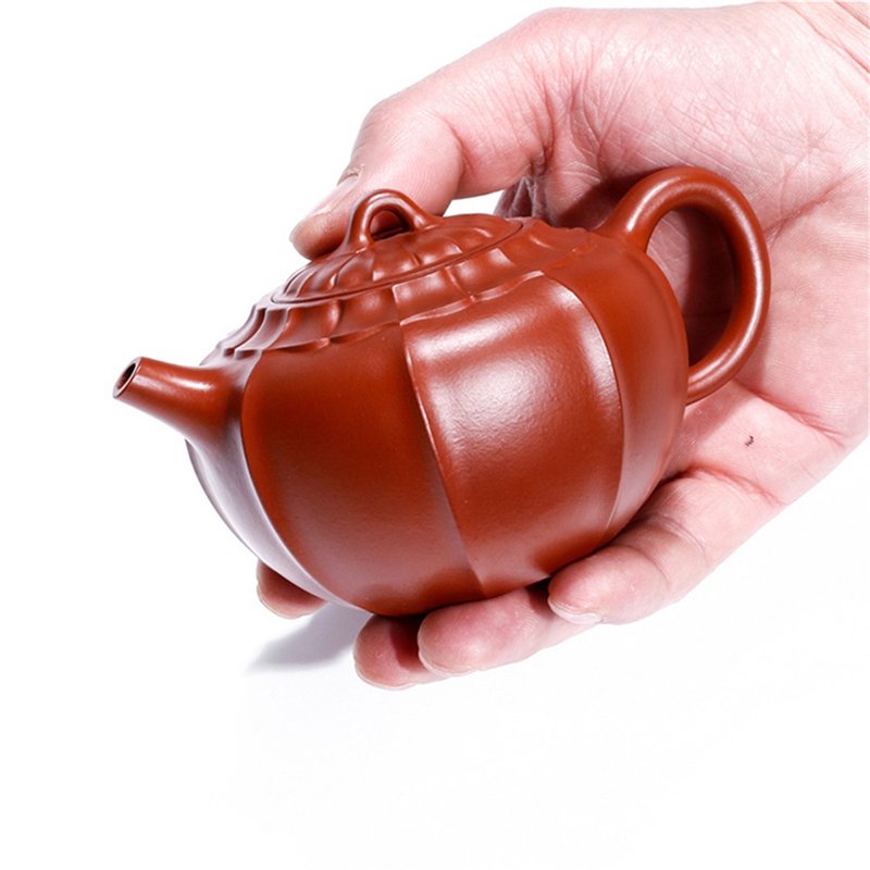 送禮紫砂壺茶壺茶壺 禪墩/唯心 紫砂壺 宜興實力派青年陶手嵇芳 2 - 茶壺/茶杯/茶具 - 陶 