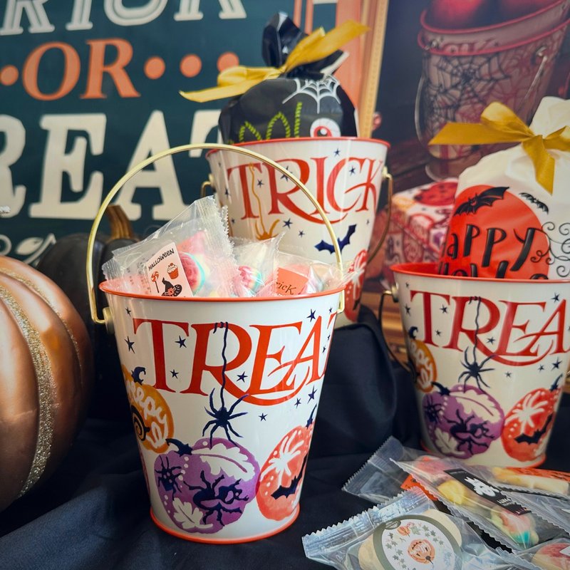 Halloween 萬聖糖果提籃【英國糖迷你包8包入】 - 零食/點心 - 其他材質 橘色