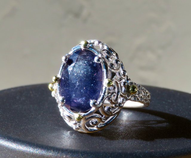 アイオライト サンストーン リング / Iolite Sunstone Ring - ショップ ...