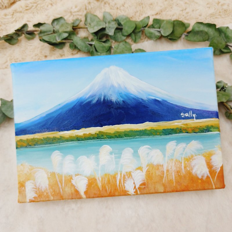 [Experience] Acrylic/Oil Painting-Mount Fuji Series [1 person in a group] - วาดภาพ/ศิลปะการเขียน - ผ้าฝ้าย/ผ้าลินิน 