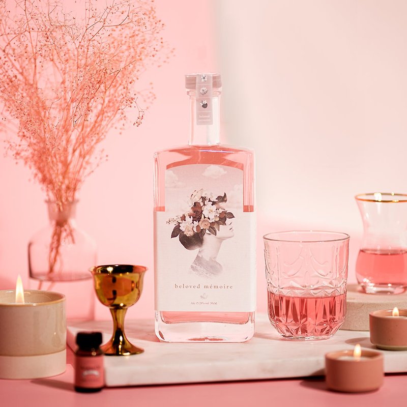 Beloved Mémoire - Wine, Beer & Spirits - Glass Pink